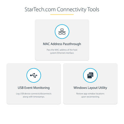 StarTech.com 101N-USBC-DOCK station d'accueil Avec fil USB 3.2 Gen 1 (3.1 Gen 1) Type-C Gris - Image 17