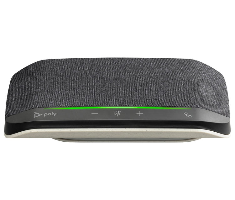 Poly Sync 10 USB-A USB-C Speakerphone haut-parleur PC Argent - Image 1