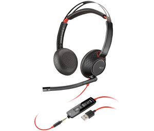 Poly Blackwire C3225 Top Casque Avec fil Arceau Bureau/Centre d'appels Noir - Image 2
