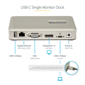 StarTech.com DKM30CHDPD station d'accueil Avec fil USB 3.2 Gen 1 (3.1 Gen 1) Type-C Gris - Image 11