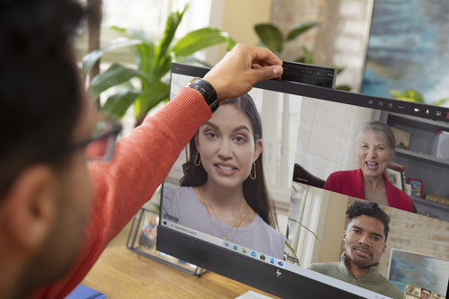 HP E24mv G4 FHD Conferencing Monitor écran plat de PC 60,5 cm (23.8") 1920 x 1080 pixels Full HD LCD Noir, Argent - Image 11
