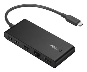 ASUS Dual 4K USB-C Dock DC201 Wired USB 3.2 Gen 2 (3.1 Gen 2) Type-C Black (90XB094N-BDS000) - Cartouches Certifiees