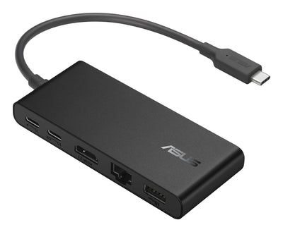 ASUS Dual 4K USB-C Dock DC201 Wired USB 3.2 Gen 2 (3.1 Gen 2) Type-C Black (90XB094N-BDS000) - Cartouches Certifiees