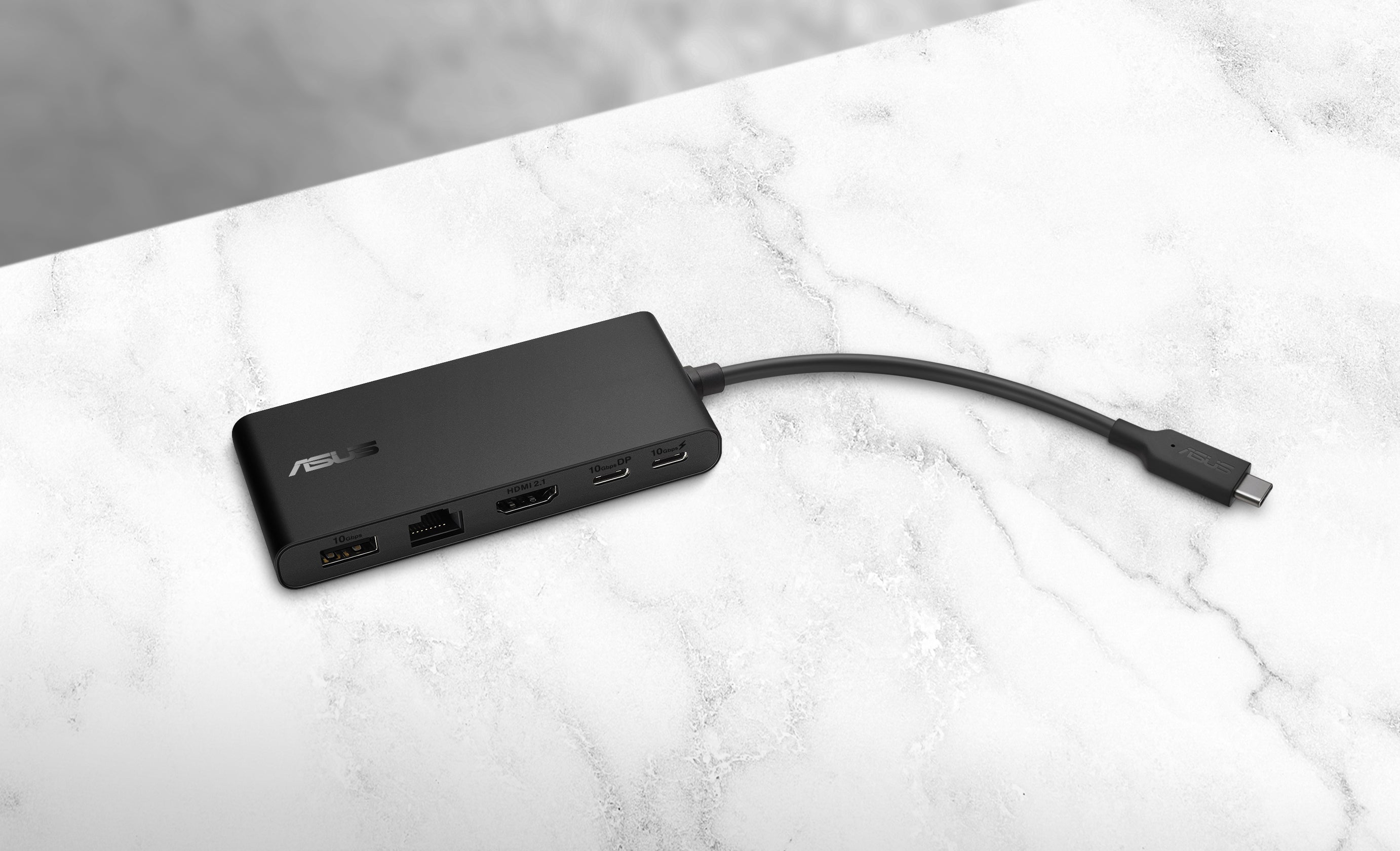 ASUS Dual 4K USB-C Dock DC201 Wired USB 3.2 Gen 2 (3.1 Gen 2) Type-C Black (90XB094N-BDS000) - Cartouches Certifiees