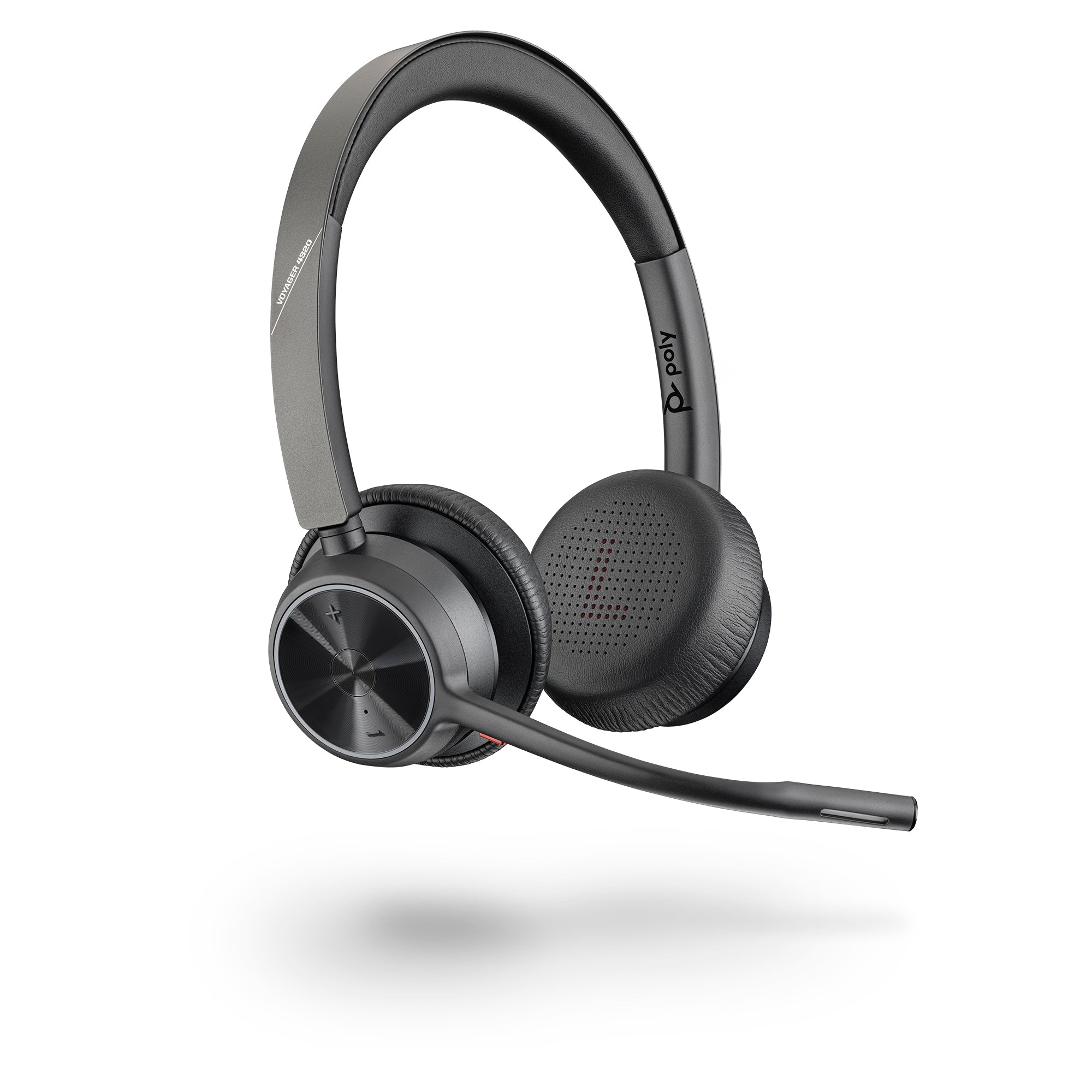 Poly Voyager 4320 USB-A Headset +BT700 dongle Sans fil Arceau Bureau/Centre d'appels Bluetooth Noir - Image 7