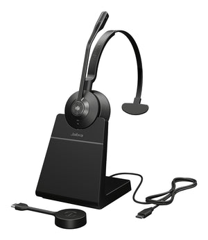 Jabra Engage 55 SE Casque Sans fil Arceau Bureau/Centre d'appels USB Type-C Noir - Image 1