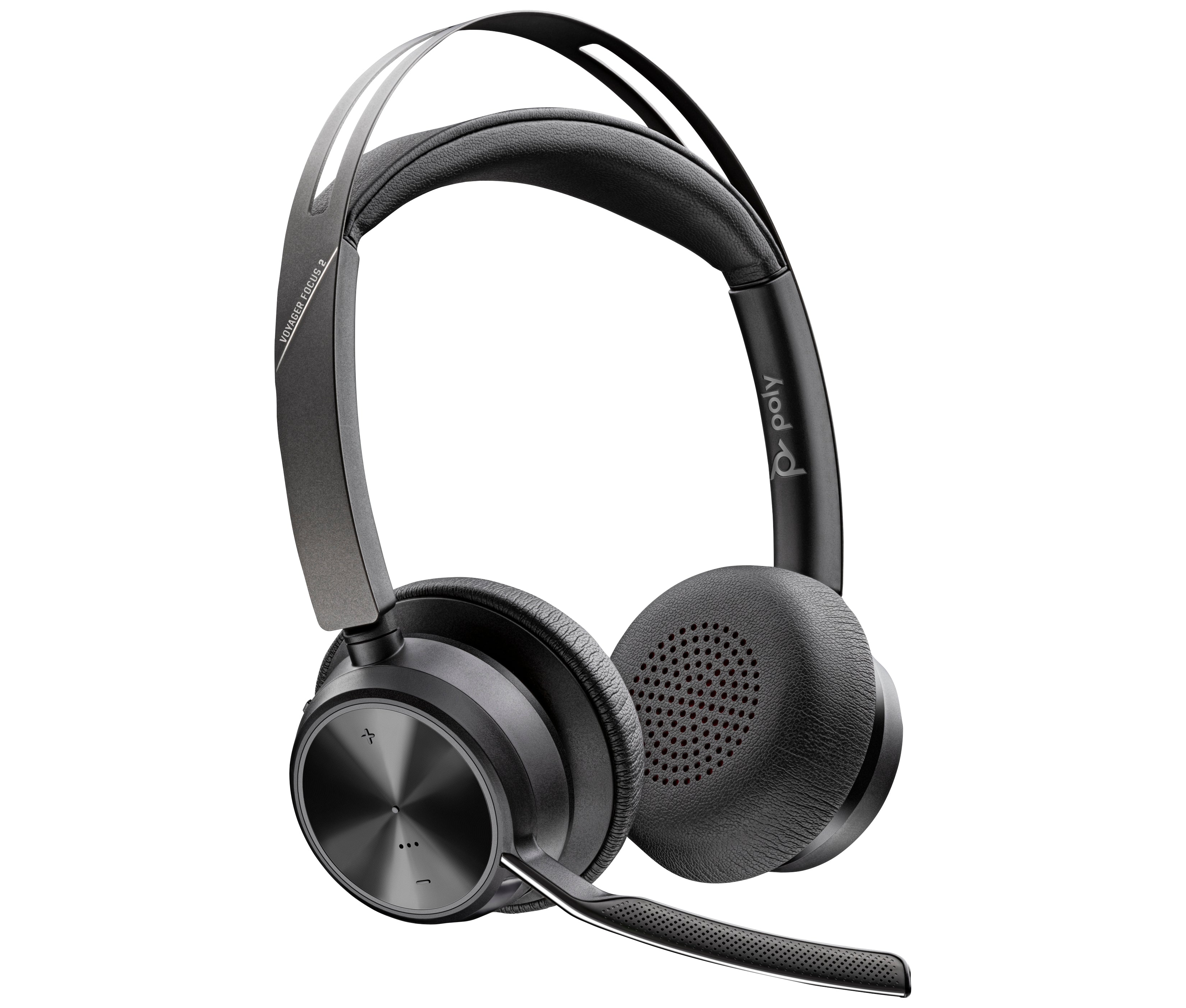 HP POLY VOYAGER FOCUS 2 USB-A WITH CHARGE STAND HEADSET - Image 2