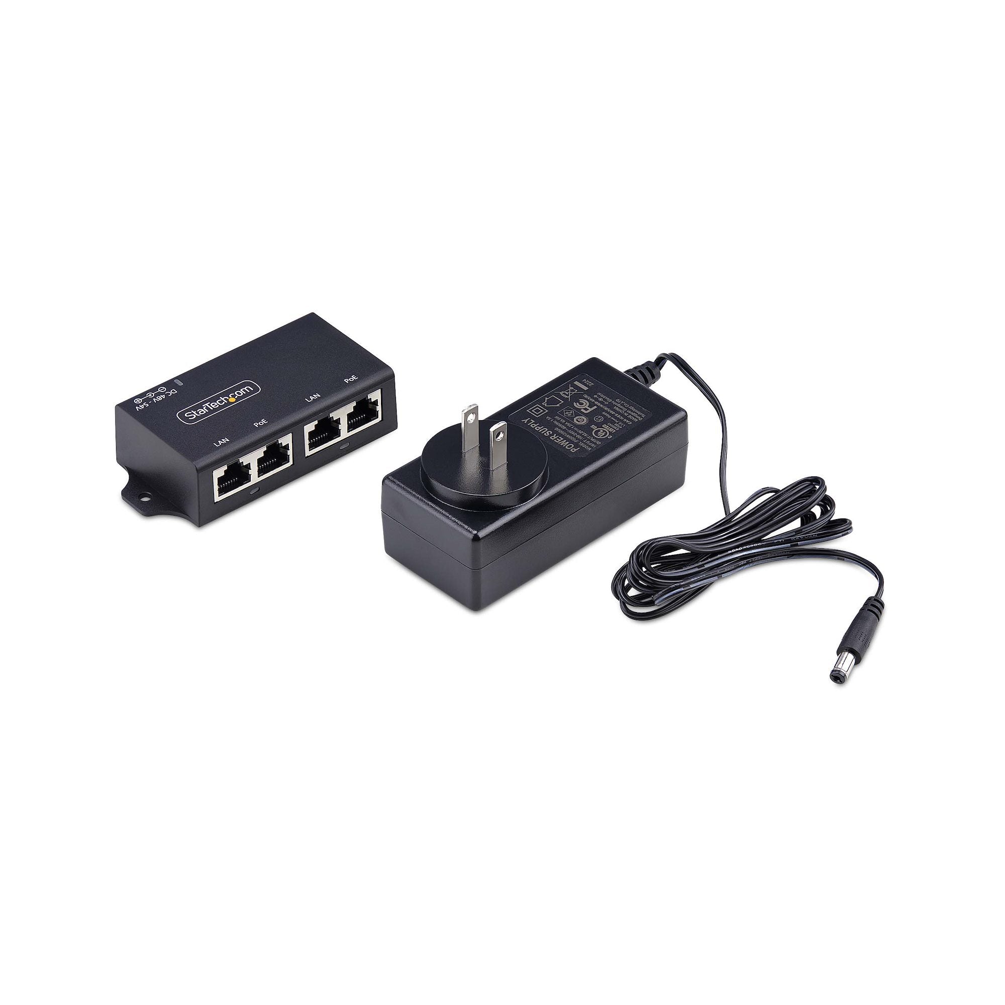 StarTech.com AF221C-POE-INJECTOR adaptateur et injecteur PoE Fast Ethernet, Gigabit Ethernet - Image 8
