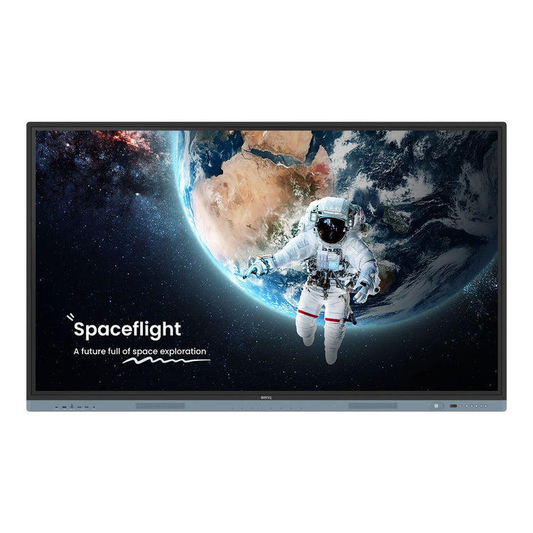 BENQ interactive whiteboard 165,1 cm (65") 3840 x 2160 pixels Touchscreen Black (RM6504) - Cartouches Certifiees