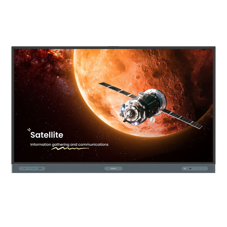 BENQ interactive whiteboard 165,1 cm (65") 3840 x 2160 pixels Touchscreen Black (RP6504) - Cartouches Certifiees
