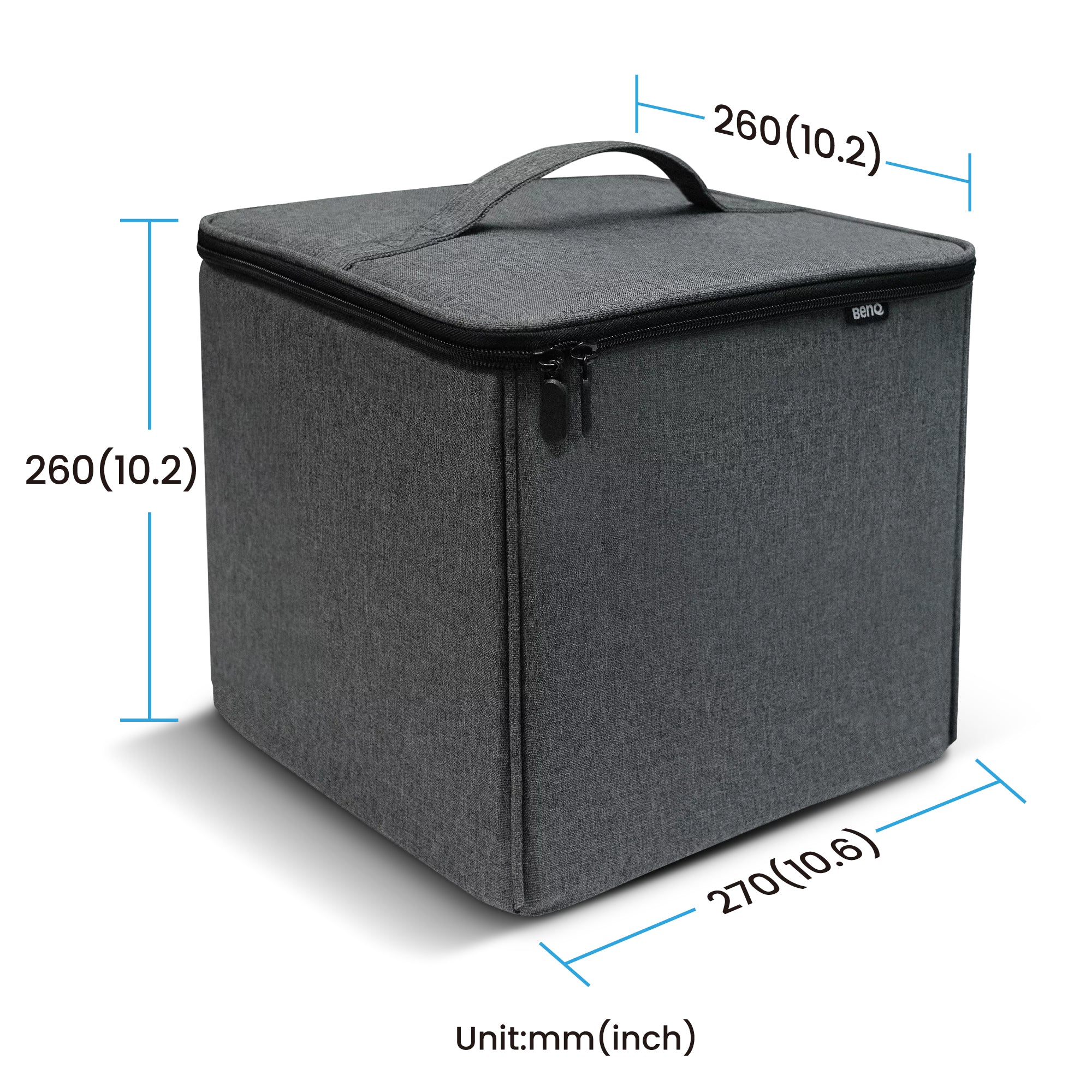 BENQ MM01 projector case Polyester Grey (5J.JT109.001) - Cartouches Certifiees