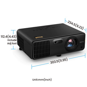 BENQ Short throw projector 4000 ANSI lumens DLP UHD 4K (3840x2160) Black (AK700ST) - Cartouches Certifiees