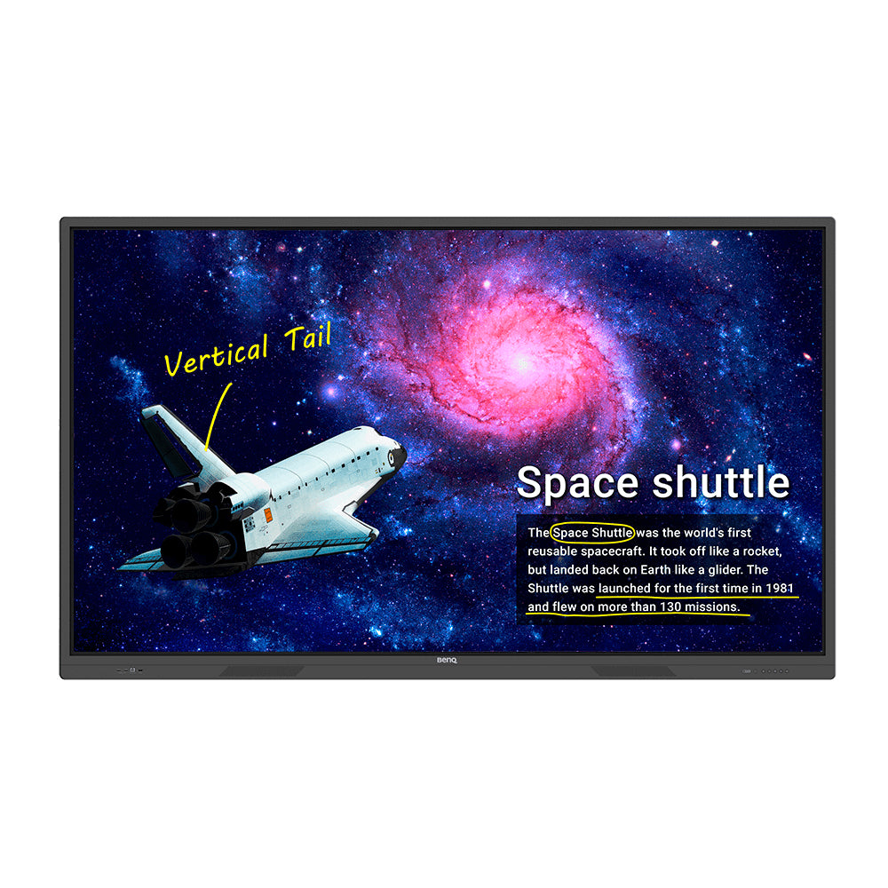 BENQ signage display 2,49 m (98") 500 cd/m² 4K Ultra HD Touchscreen (RE9801) - Cartouches Certifiees