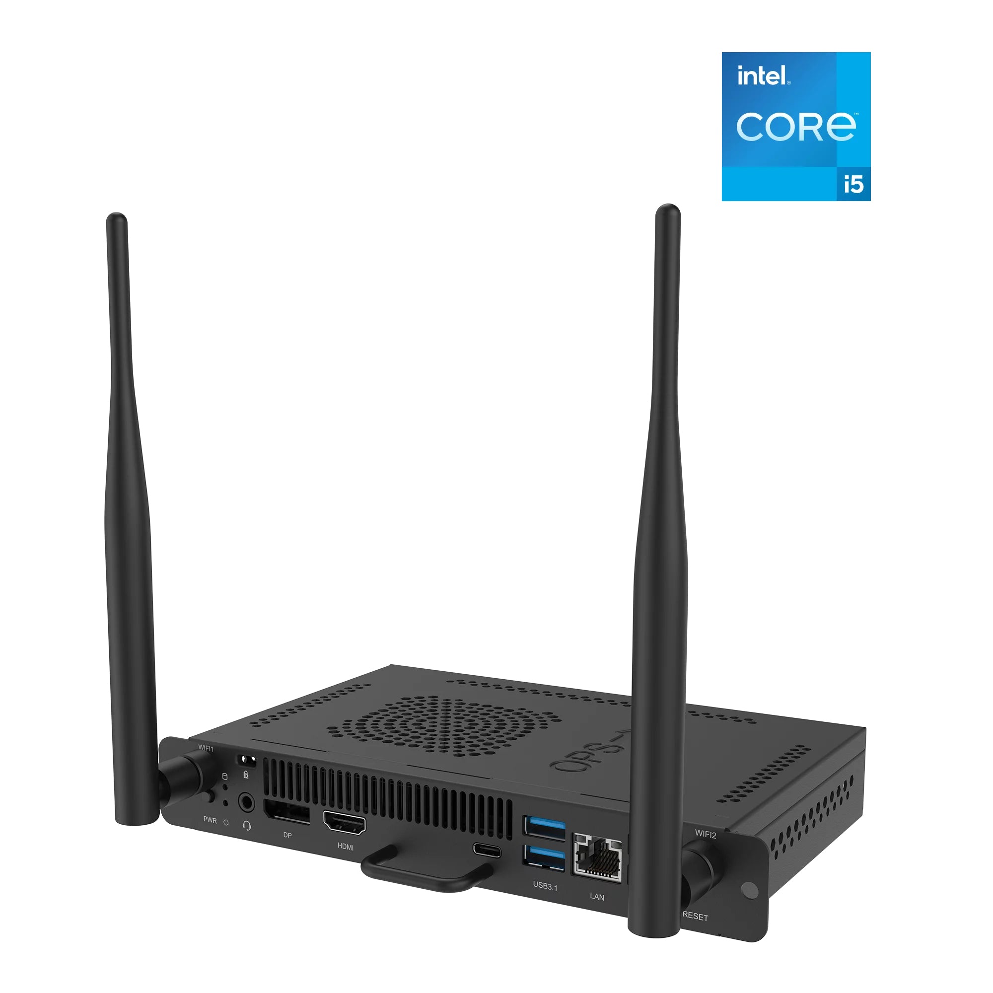 BENQ TEY41-i5 Intel® Core™ i5 i5-1235U 16 GB DDR4-SDRAM 256 GB SSD Windows 11 Pro Rack-mounted chassis PC Black (TEY41-I58GB) - Cartouches Certifiees