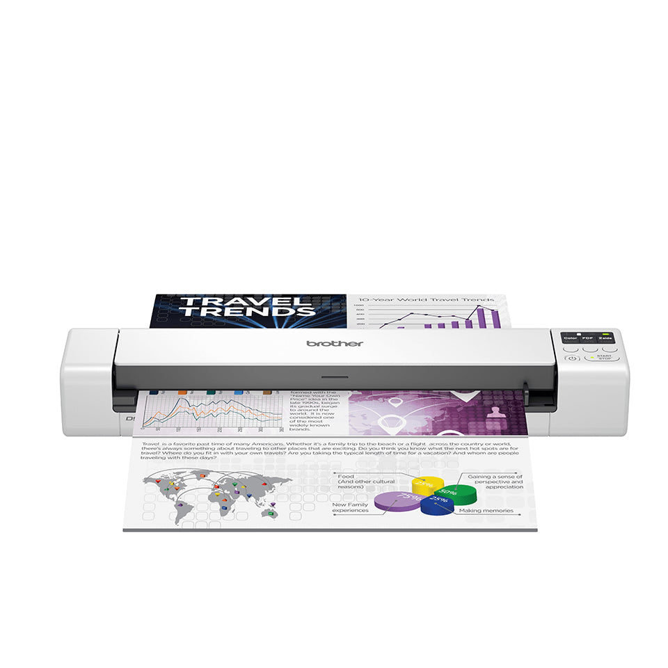 BROTHER DS-940DW Duplex Wireless Mobile Scanner (DS940DW) - Cartouches Certifiees