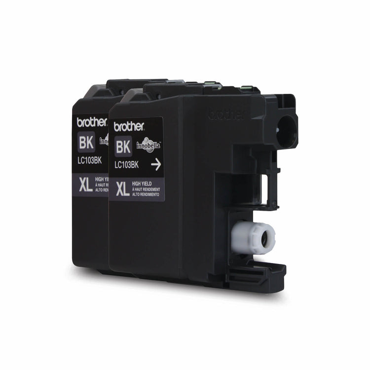 BROTHER LC1032PKS Black 2-Pack Original Inkjet Cartridge - Cartouches Certifiees