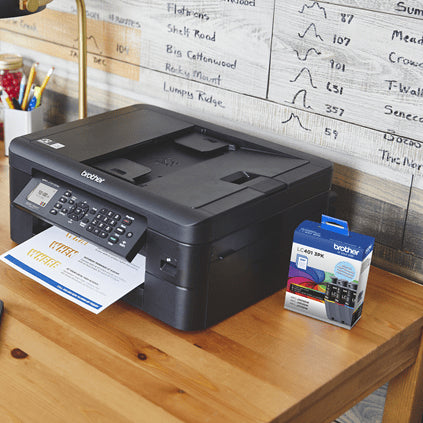 BROTHER LC401C Cyan Original Inkjet Cartridge - Cartouches Certifiees