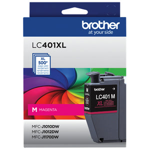 BROTHER LC401XLM Magenta Original Inkjet Cartridge - Cartouches Certifiees