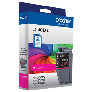 BROTHER LC401XLM Magenta Original Inkjet Cartridge - Cartouches Certifiees