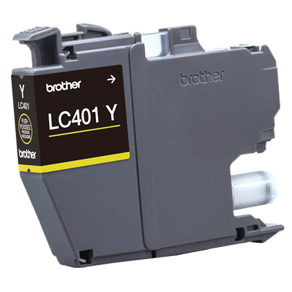 BROTHER LC401Y Yellow Original Inkjet Cartridge - Cartouches Certifiees