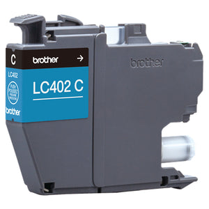 BROTHER LC402CS Cyan Original Toner Cartridge - Cartouches Certifiees