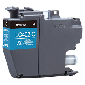 BROTHER LC402XLCKS Cyan Original Toner Cartridge - Cartouches Certifiees