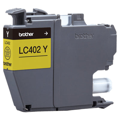 BROTHER LC402YS Yellow Original Toner Cartridge - Cartouches Certifiees