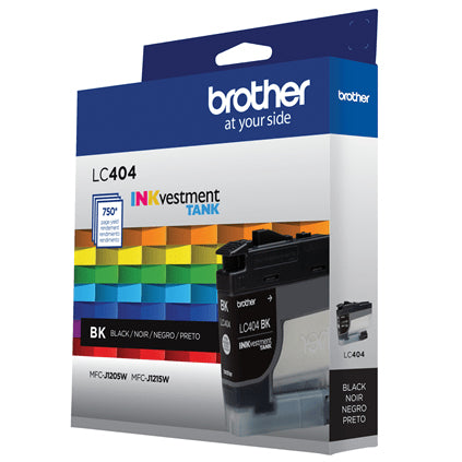 BROTHER LC404BKS Black Original Inkjet Cartridge - Cartouches Certifiees