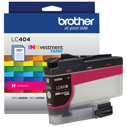 BROTHER LC404MS Magenta Original Inkjet Cartridge - Cartouches Certifiees