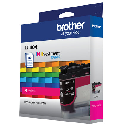 BROTHER LC404MS Magenta Original Inkjet Cartridge - Cartouches Certifiees