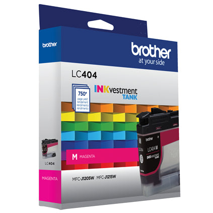 BROTHER LC404MS Magenta Original Inkjet Cartridge - Cartouches Certifiees