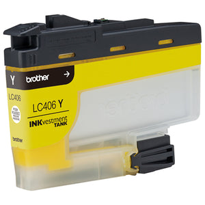 BROTHER LC406YS Yellow Original Inkjet Cartridge - Cartouches Certifiees