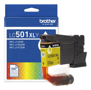 BROTHER LC501XLYS Yellow Original Inkjet Cartridge - Cartouches Certifiees