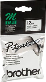 BROTHER MK231 Original Black on White Non-Laminated Tape - Cartouches Certifiees