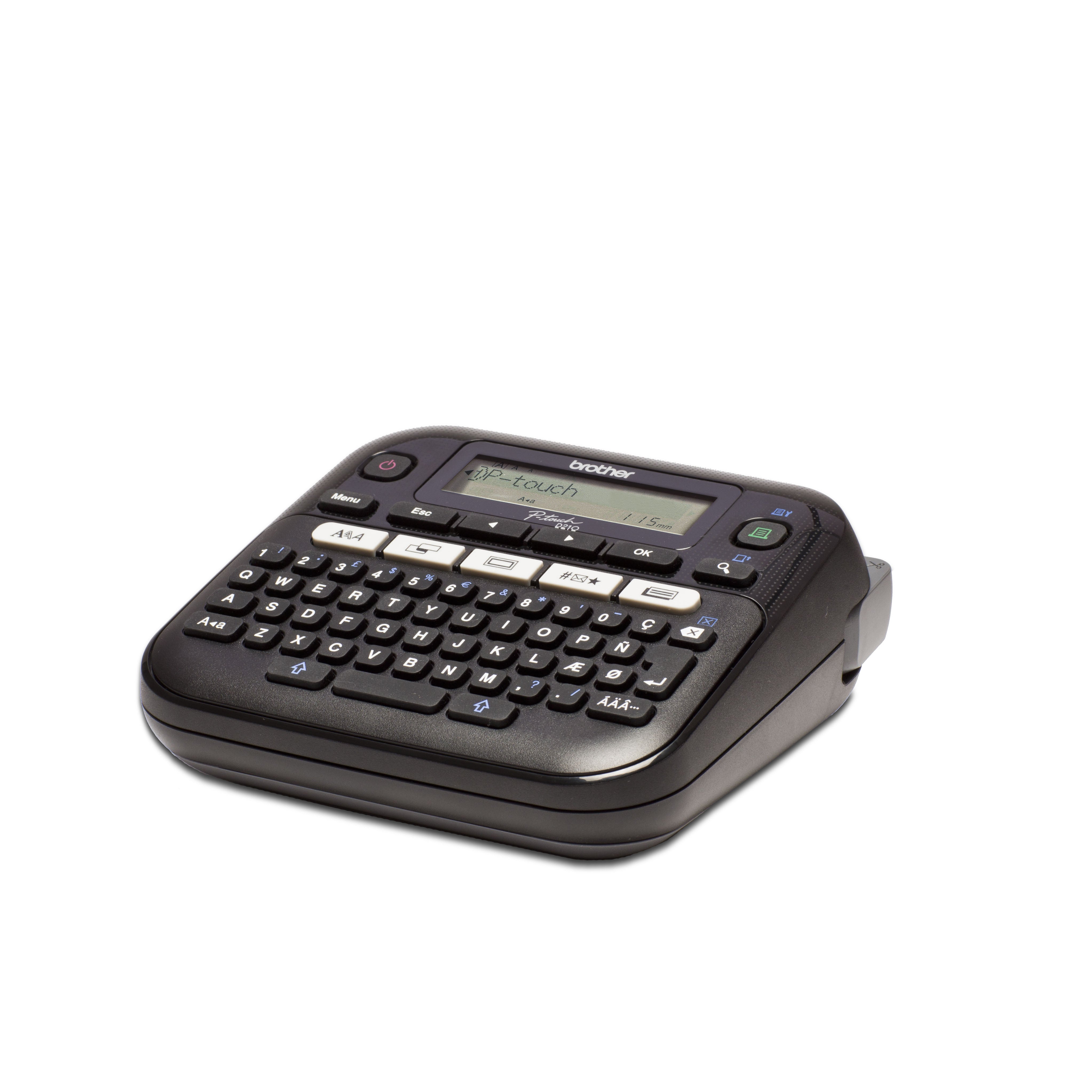 BROTHER PT-D210BK Easy-to-Use Label Maker - Cartouches Certifiees