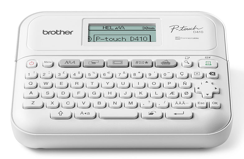 BROTHER PT-D410 Home/Office Advanced Connected Label Maker (PTD410) - Cartouches Certifiees