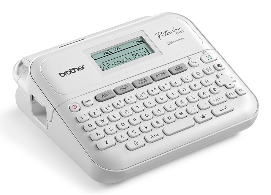 BROTHER PT-D410 Home/Office Advanced Connected Label Maker (PTD410) - Cartouches Certifiees