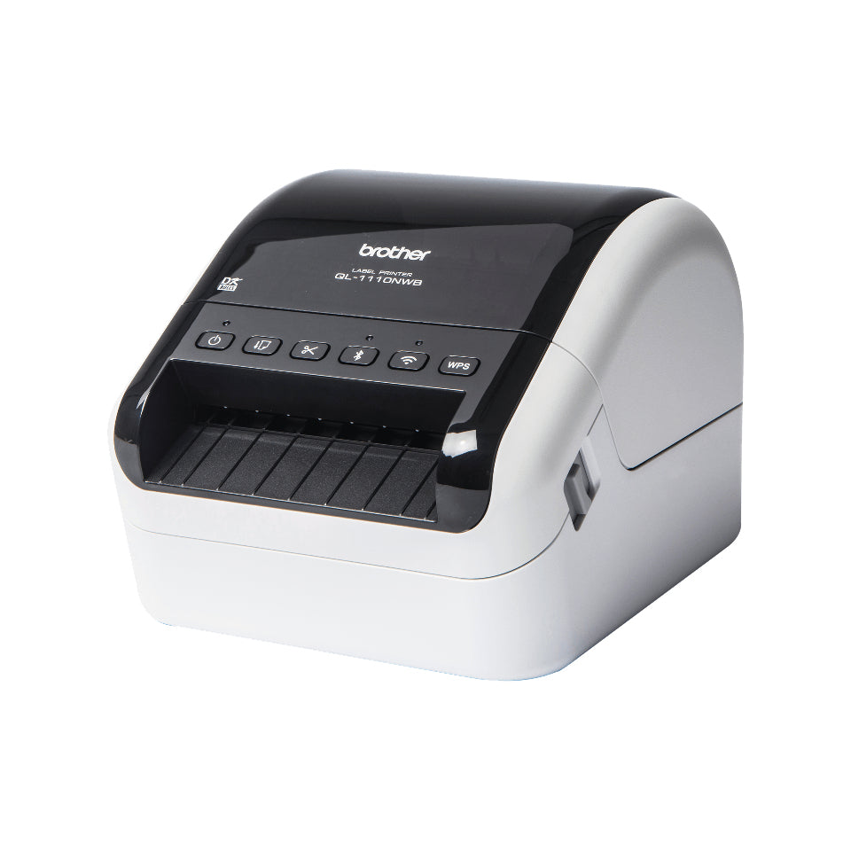 BROTHER QL-1110NWBC Wireless Shipping and Barcode Label Printer (QL1110NWBC) - Cartouches Certifiees