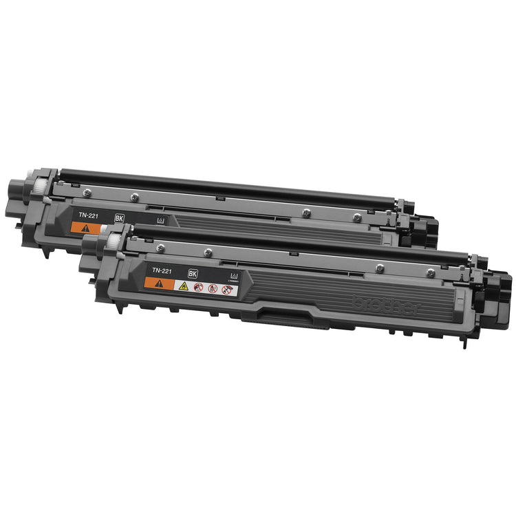 BROTHER TN-2212PK 2-Pack Black Original Toner Cartridge - Cartouches Certifiees