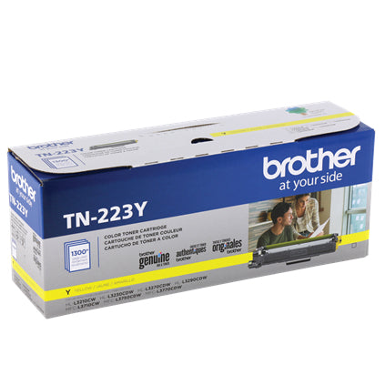 BROTHER TN-223Y Yellow Original Toner Cartridge - Cartouches Certifiees