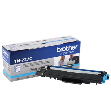 BROTHER TN-227C Cyan Original Toner Cartridge - Cartouches Certifiees