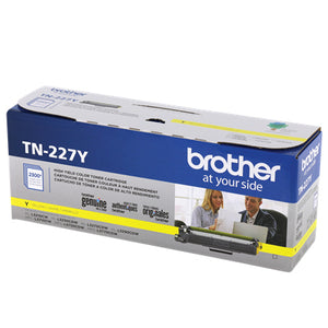 BROTHER TN-227Y Yellow Original Toner Cartridge - Cartouches Certifiees
