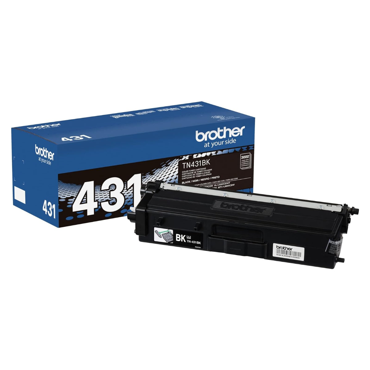 BROTHER TN-431BK Black Original Toner Cartridge - Cartouches Certifiées