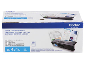 BROTHER TN-431C Cyan Original Toner Cartridge - Cartouches Certifiees