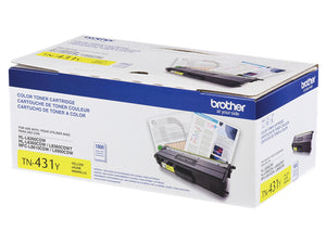 BROTHER TN-431Y Yellow Original Toner Cartridge - Cartouches Certifiees