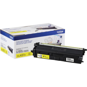 BROTHER TN-431Y Yellow Original Toner Cartridge - Cartouches Certifiees
