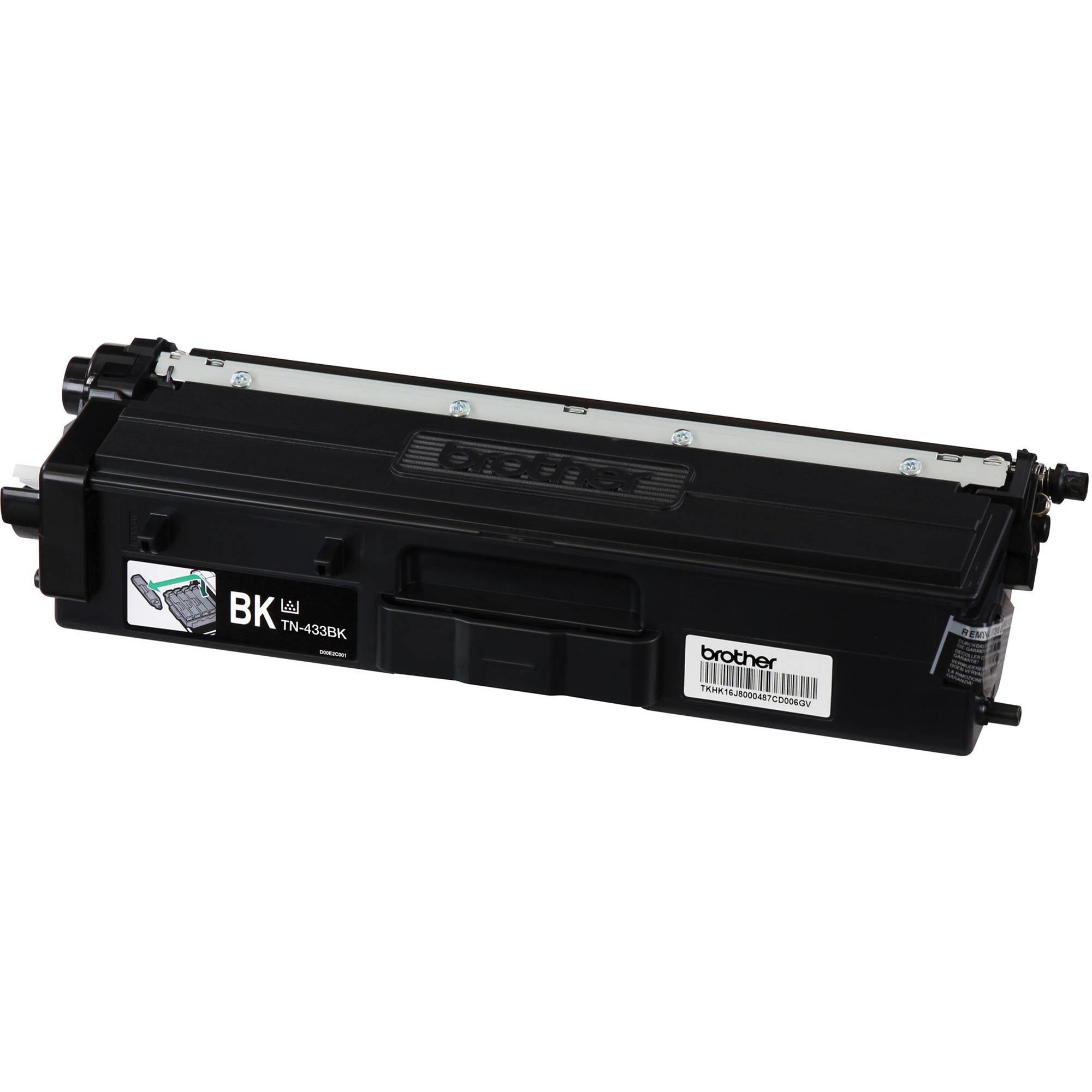 BROTHER TN-433BK Black Original Toner Cartridge - Cartouches Certifiees