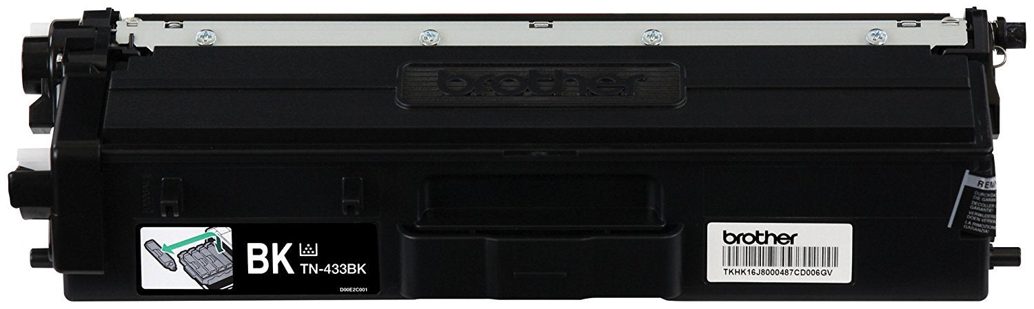 BROTHER TN-433BK Black Original Toner Cartridge - Cartouches Certifiees