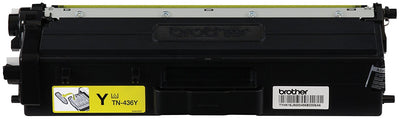 BROTHER TN-436Y Yellow Original Toner Cartridge - Cartouches Certifiees