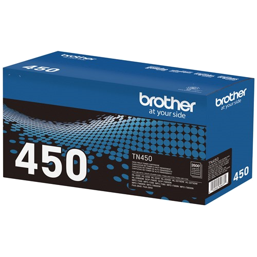BROTHER TN-450 Black Original Toner Cartridge - Cartouches Certifiees